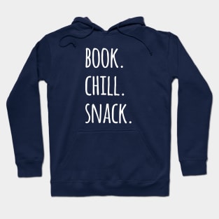 Nerd Squad Book Chill Snack Hoodie